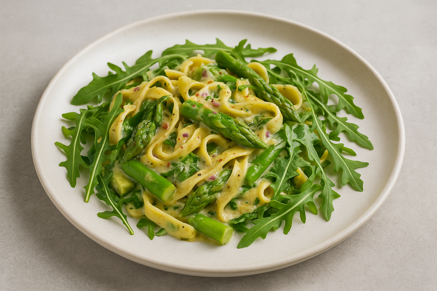 Sanaslank Pasta Carbonara met Asperges (12)