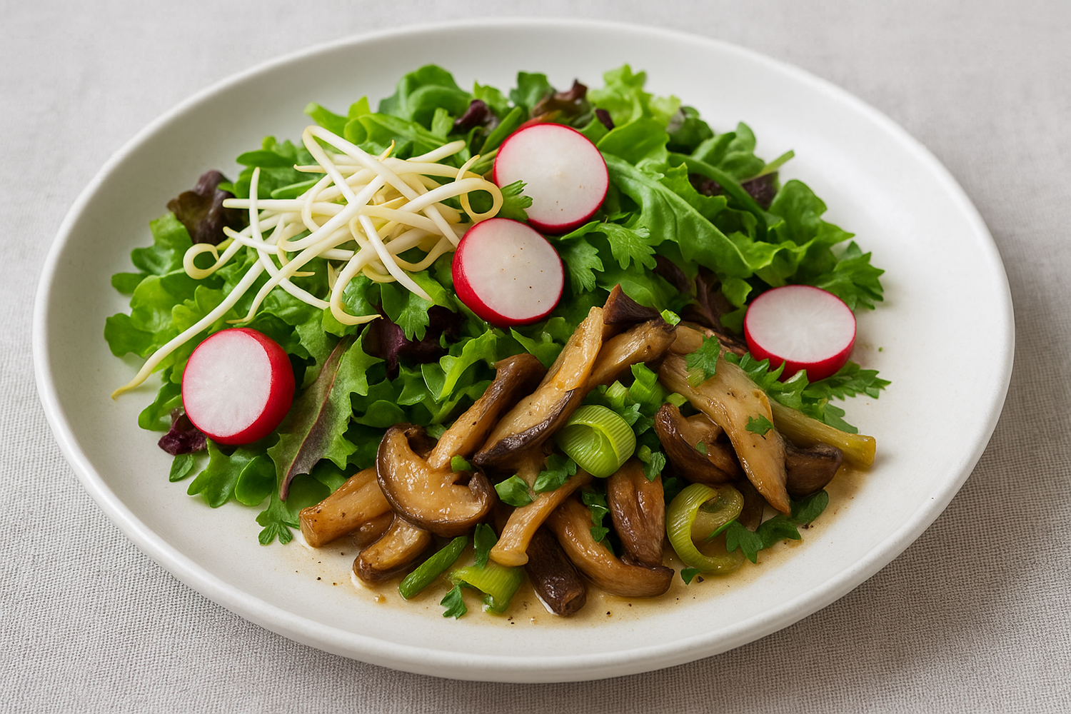 SanaSlank Gemengde Salade op Oosterse Wijze (2)