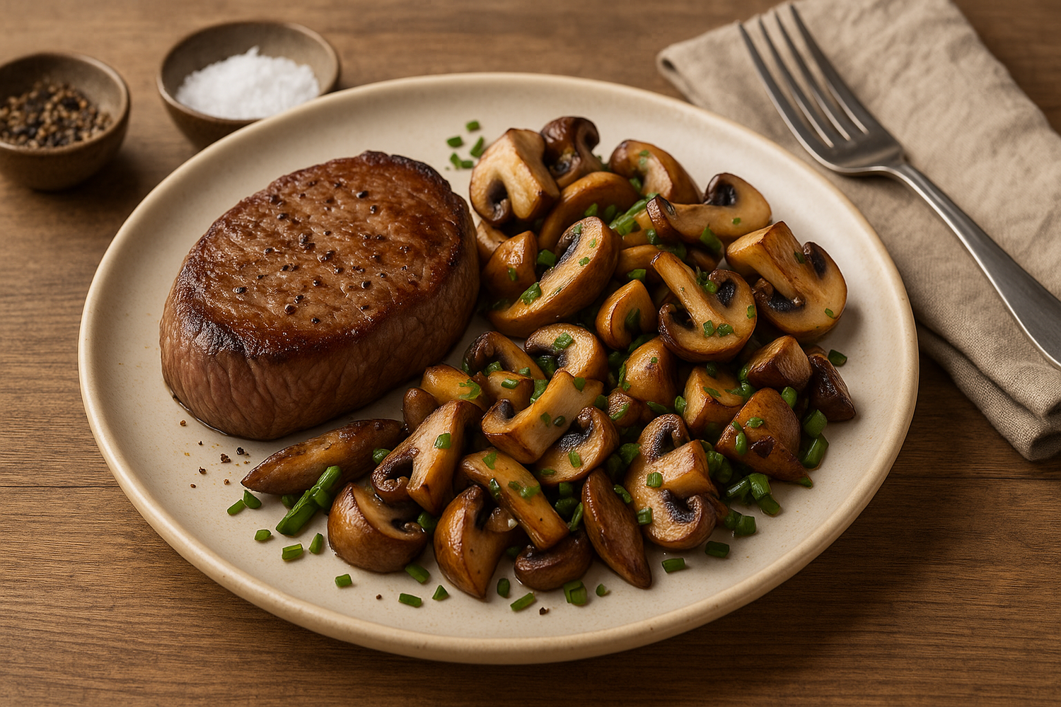 SanaSlank Biefstuk met gemengde paddenstoelen (1)