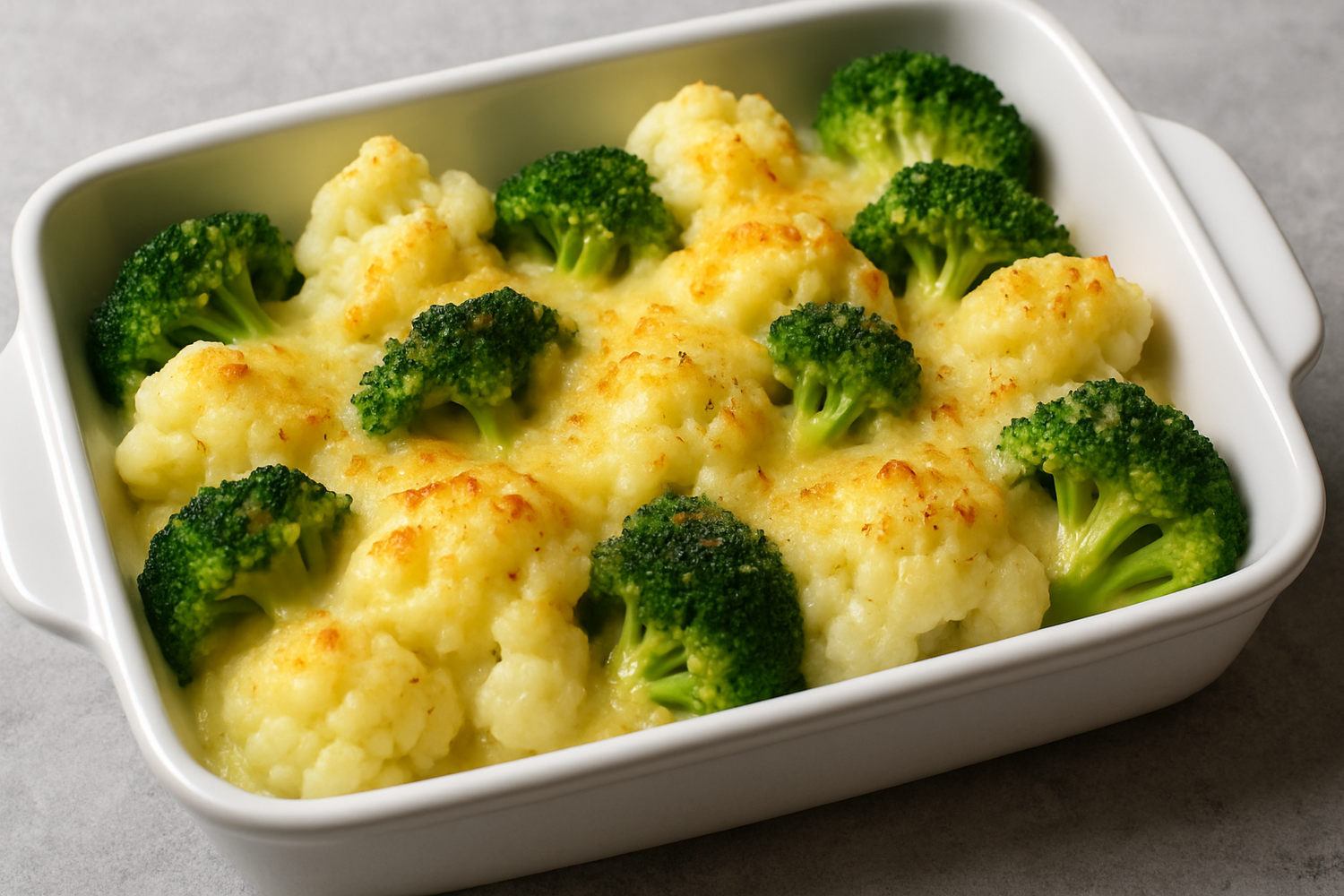 SanaSlank Bloemkool- en broccolischotel gegratineerd met kaas (22)