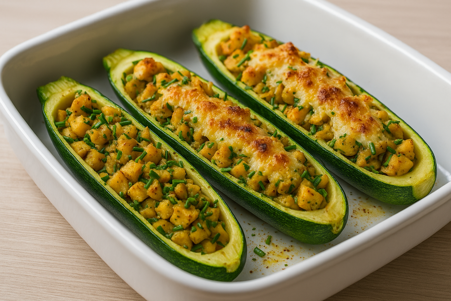 SanaSlank Gevulde courgette met tofu (25)