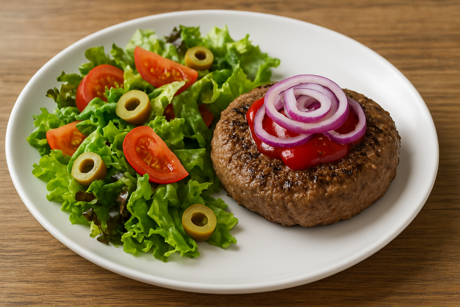 SanaSlank Hamburger met gemengde sla (9)