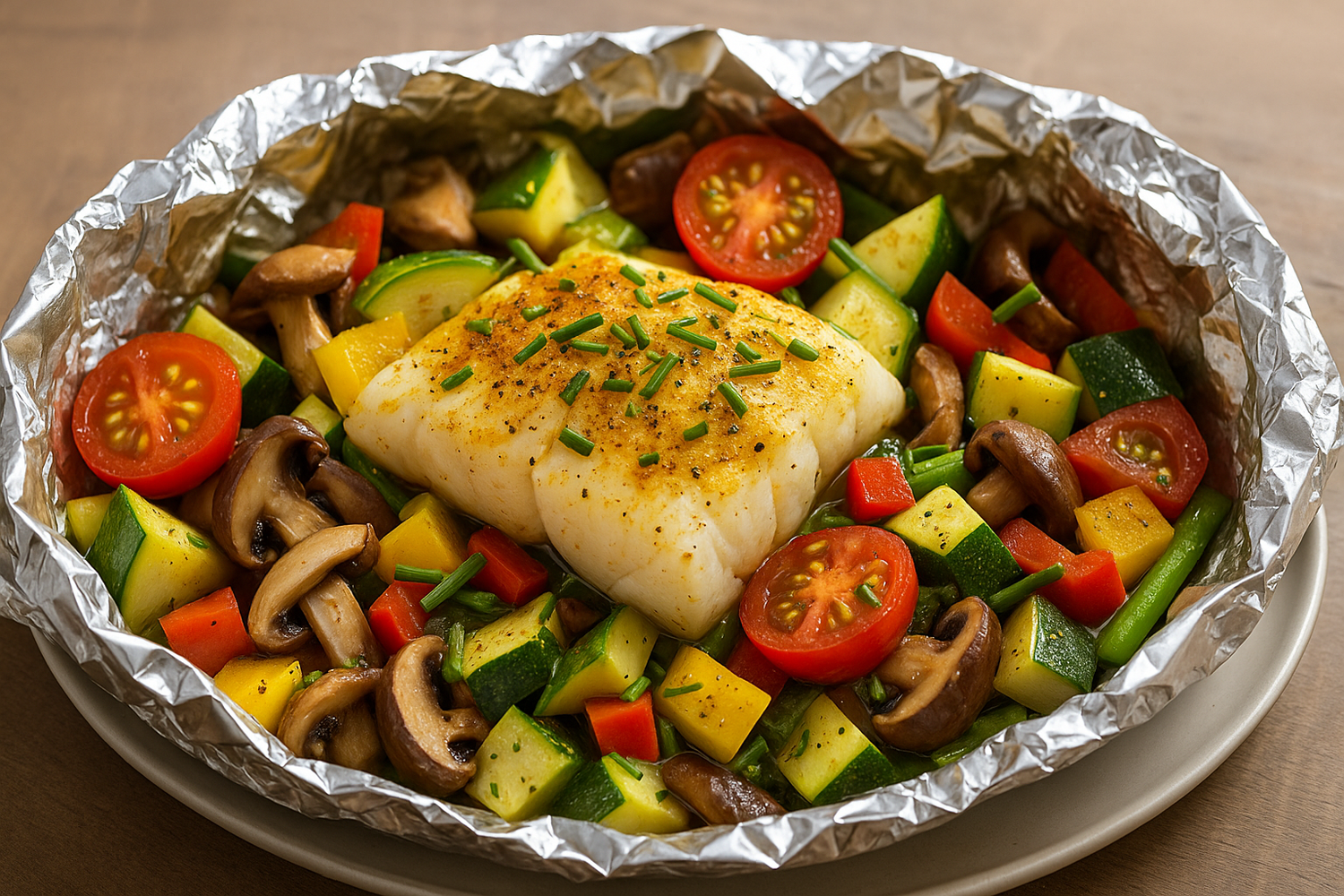 SanaSlank Kabeljauwpakketje met groenten (14)