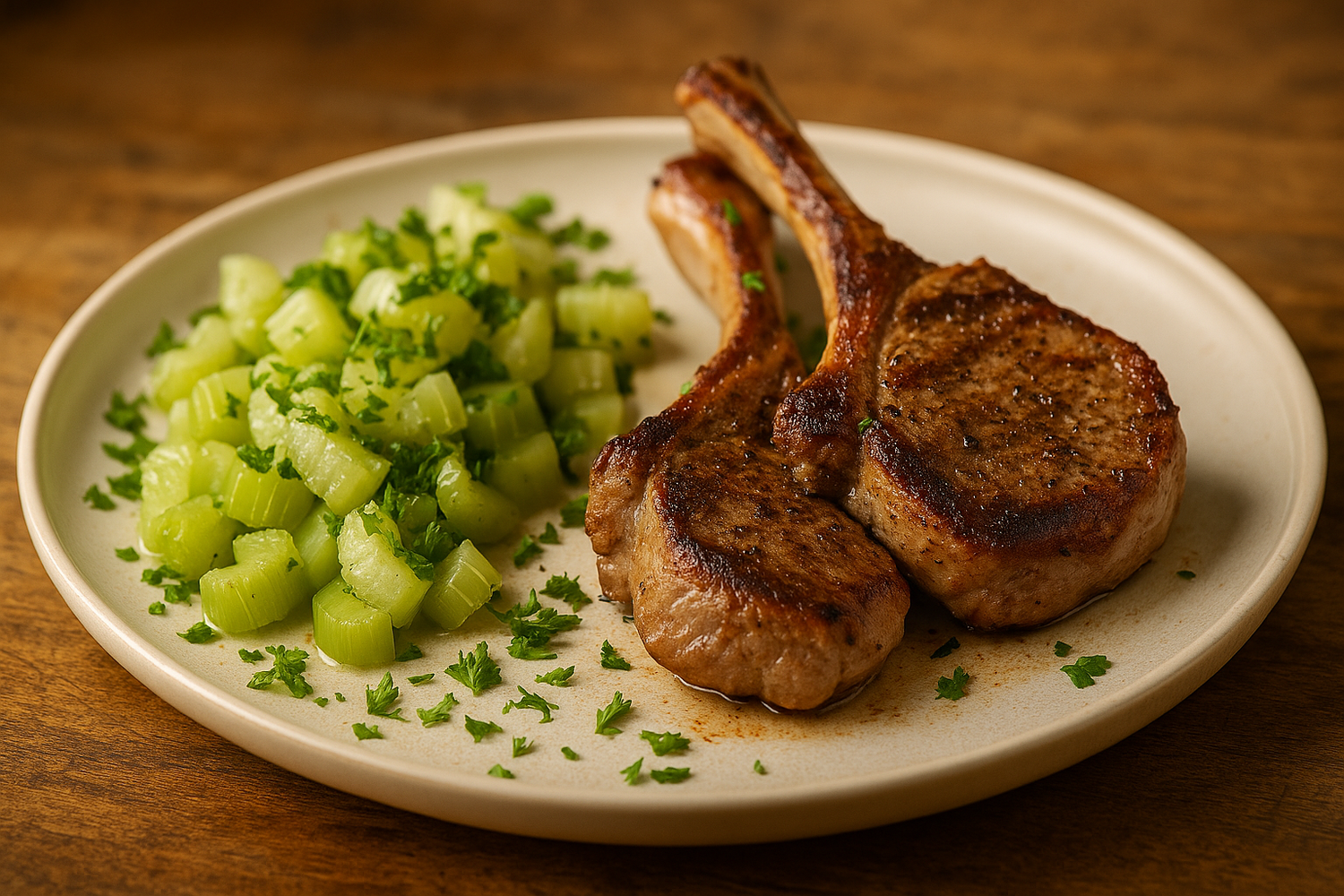 SanaSlank Lamskoteletten met bleekselderij (8)