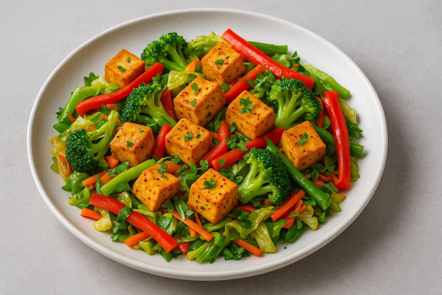 SanaSlank Pittige tofu met Chinese groenten en koriander (24)