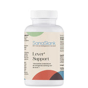 SanaSlank Lever Support pot met label Mariadistel en Kurkuma voedingssupplement voor leverondersteuning