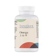 SanaSlank Omega 3-6-9 flesje visolie supplement label EPA DHA gamma-linoleenzuur