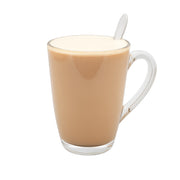 Sanaslank glutenvrije Caffè Latte 5 zakjes verpakking met 69 g eiwit per 100 g en 5% instantkoffie