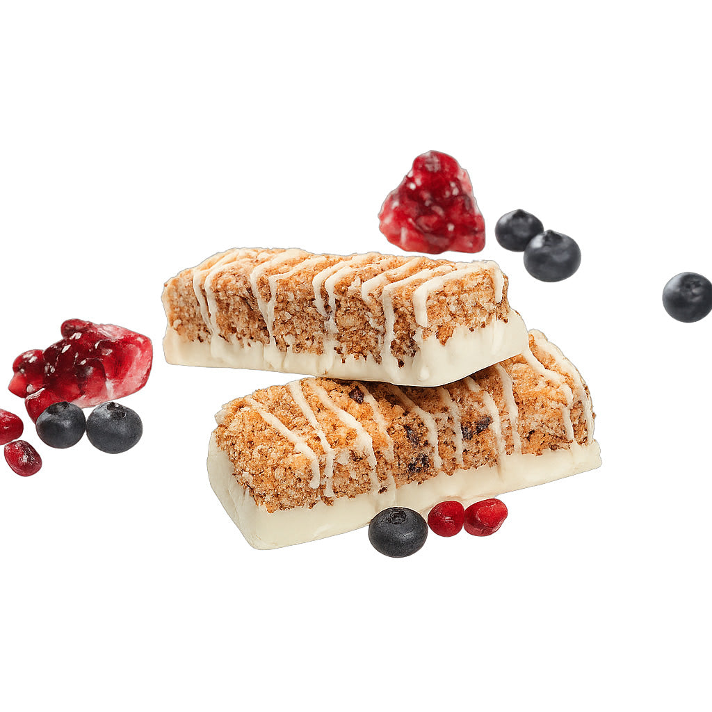 Sanaslank-Riegel mit Cranberry-Granatapfel-Geschmack (7 Stück)