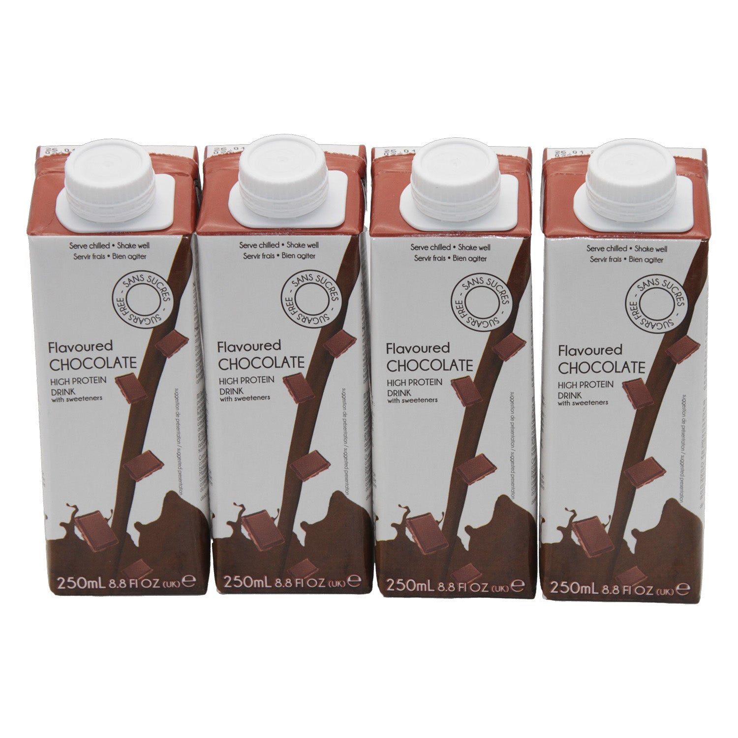 Sanaslank Kaltgetränk mit Schokoladengeschmack (4er-Pack)