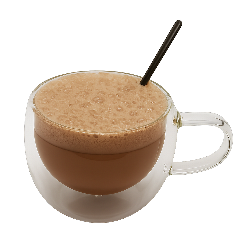 Sanaslank Cappuccino warme drank 5 zakjes verpakking met 69 g eiwit per 100 g en glutenvrij label