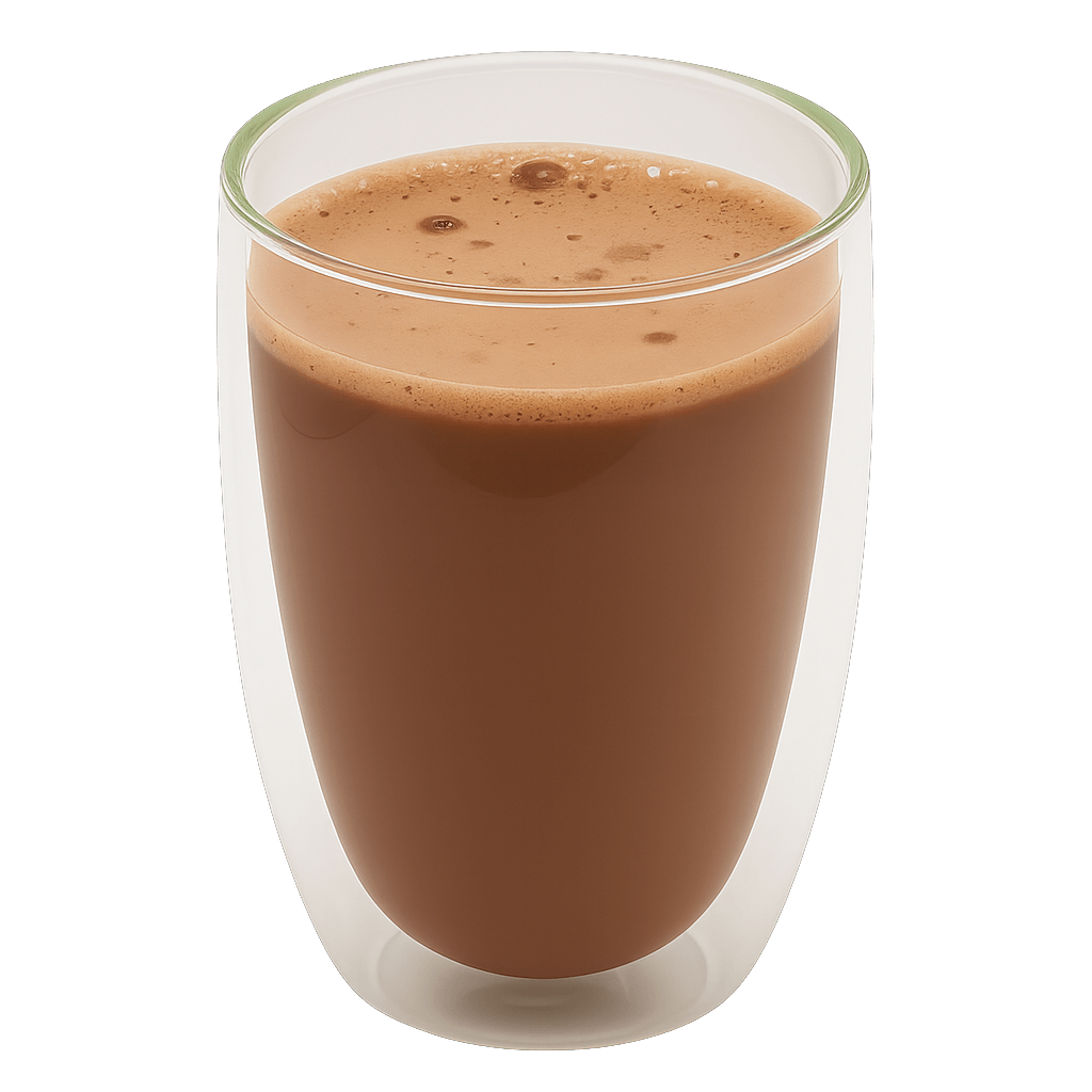 Sanaslank warme chocoladedrank verpakking 5 zakjes vermeld 68 g eiwit per 100 g glutenvrij palmolievrij