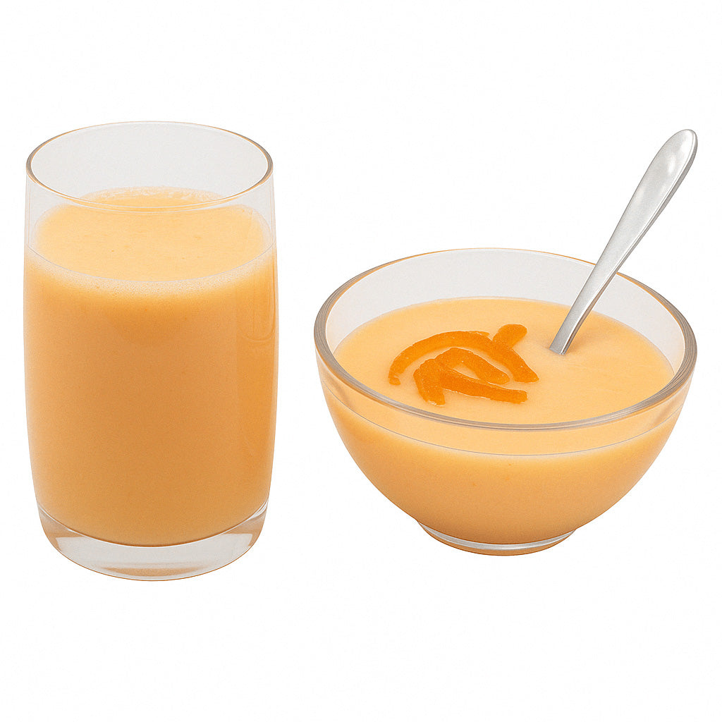 SanaSlank Abrikoos Shake verpakking 5 zakjes 18 g eiwit per portie 2,3 g koolhydraten glutenvrij