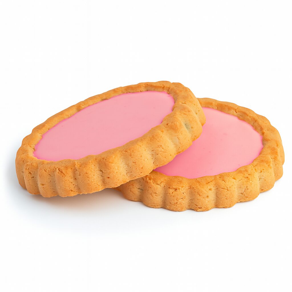 Sanaslank Vanille-Aardbei Tartlets 4 zakjes zachte vanille-aardbei vulling ultra low carb 0,9 g koolhydraten per tartlet