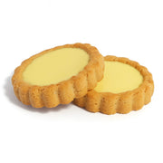 Sanaslank Citroen Tartlets 4 zakjes verpakking met citroenvulling en zachte biscuitbasis 1,1 g koolhydraten per tartlet