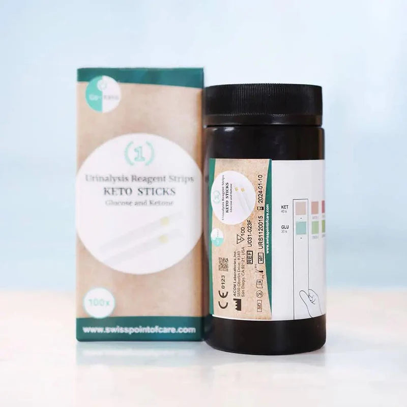 Go-Keto Urin-Keto-Sticks, 100 Stück