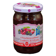 SanaSlank Marmelade mit vier Früchten – zuckerarm