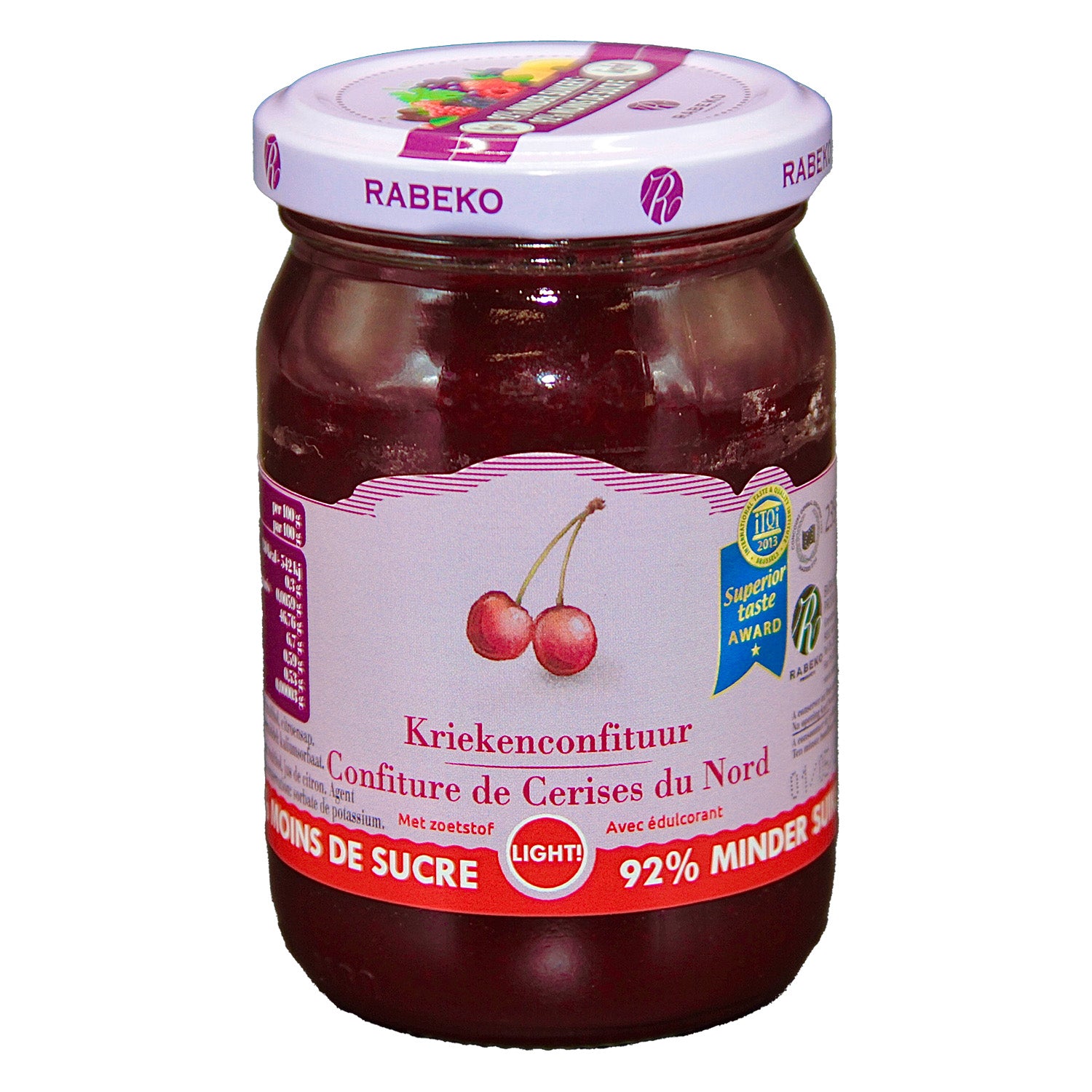 SanaSlank Kirschmarmelade – zuckerarm