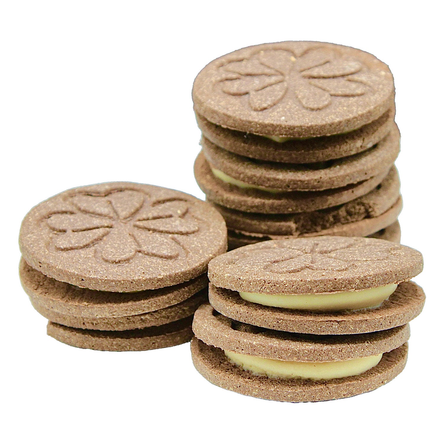 Sanaslank protein cookie Oreo 8 zakjes individuele verpakkingen donker krokant koekje met roomvulling