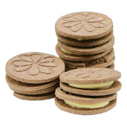 Sanaslank protein cookie Oreo 8 zakjes individuele verpakkingen donker krokant koekje met roomvulling