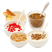 Sanaslank proefpakket ontbijt 5 stuks met eiwitrijke muesli cornflakes havermout en biologische granola