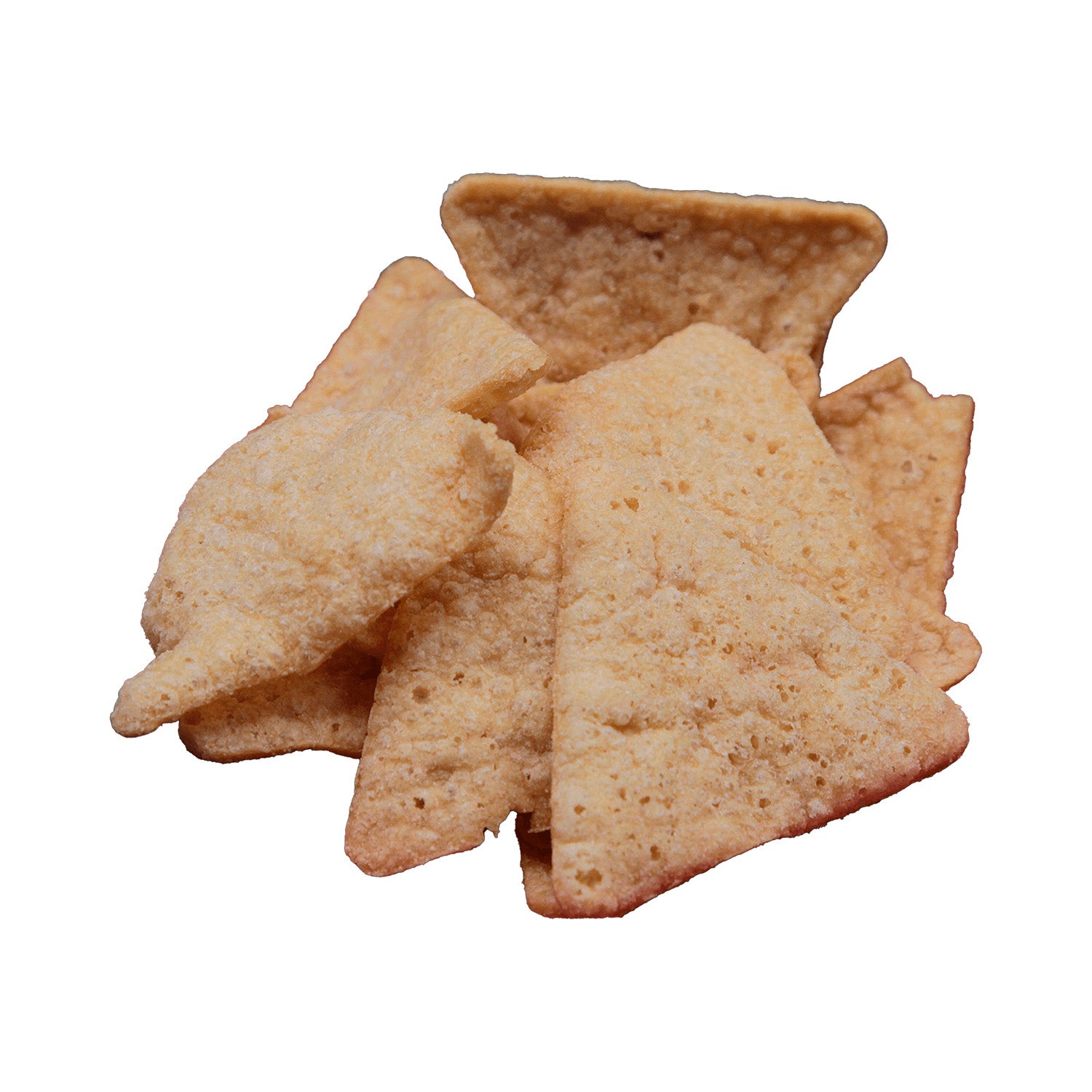 SanaSlank Cheddar Tortilla Chips zakje 25 g luchtig gepofte sojachips cheddar 11,2 g eiwit glutenvrij