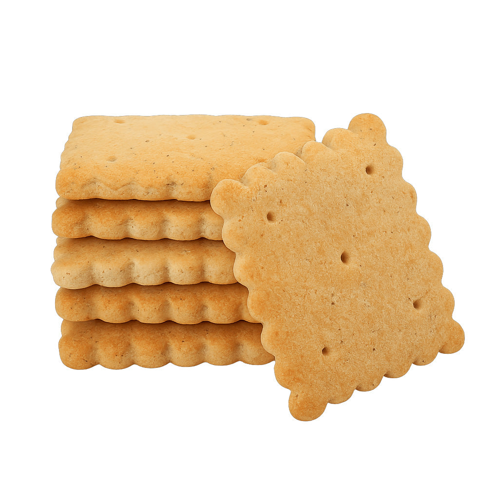 Sanaslank Vanille biscuit koekjes 4 zakjes verpakking met vermelding 30 g eiwit per 100 g