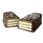 Sanaslank Coco Wafer reep met romige kokossmaak en melkchocolade knapperige wafer verpakking 7 stuks