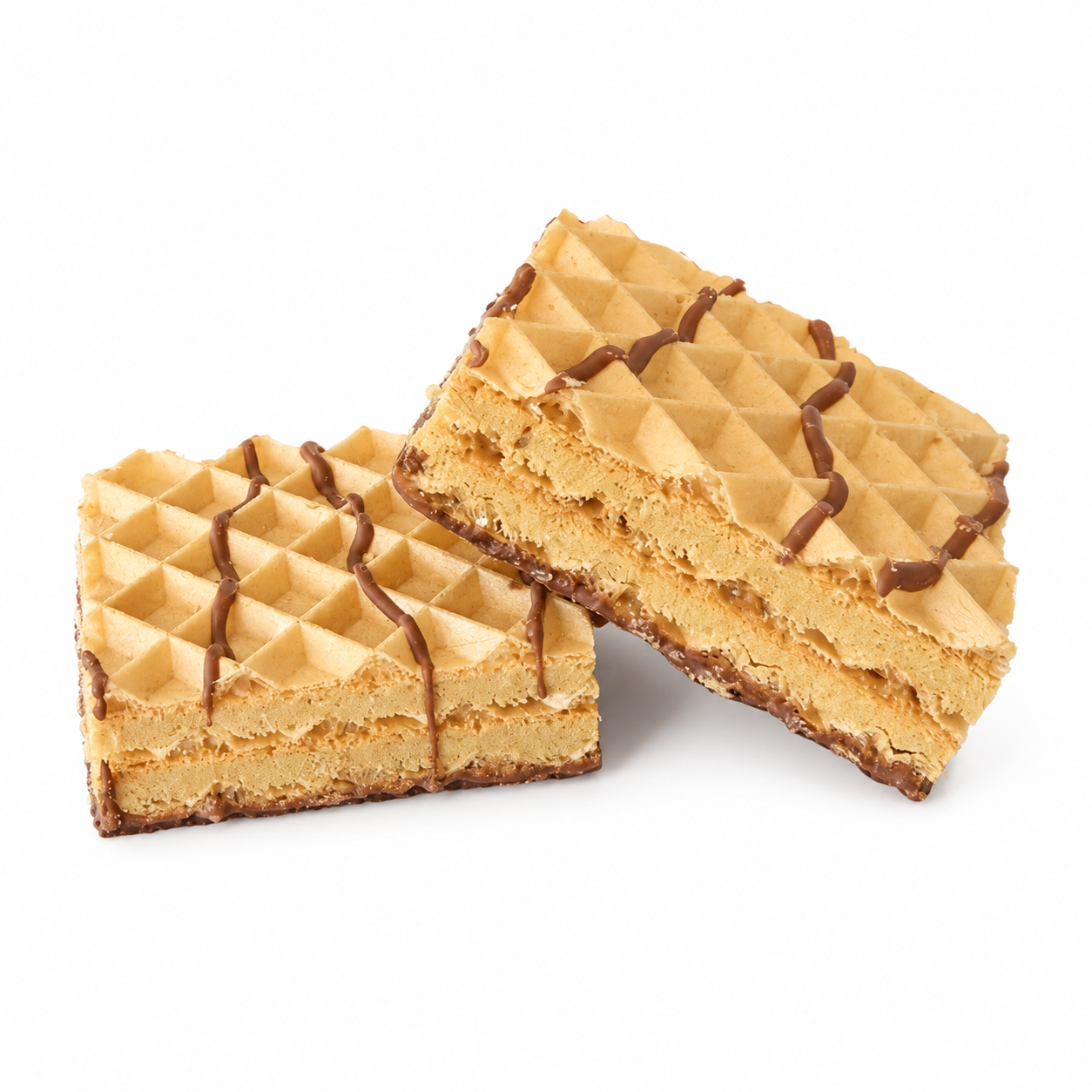 SanaSlank Waffeln mit Schokoladengeschmack (4 Beutel)